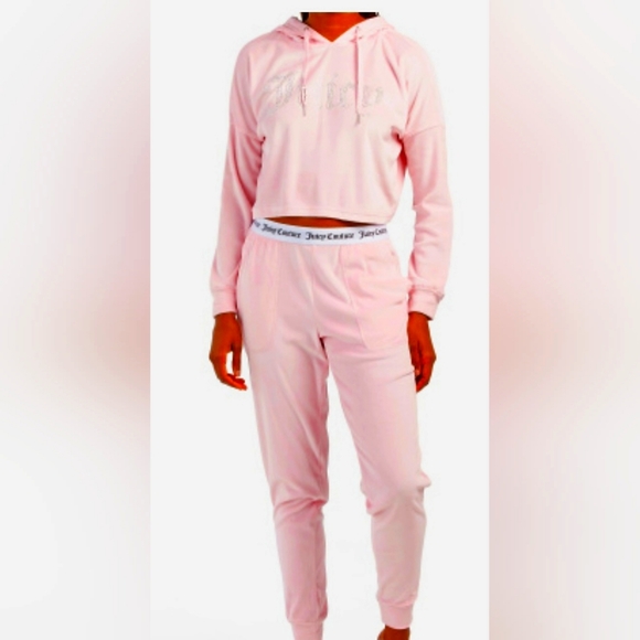 Juicy Couture Lounge Set with Embellished Rhinestones Front & Back. Brand New 💎 - Picture 1 of 4